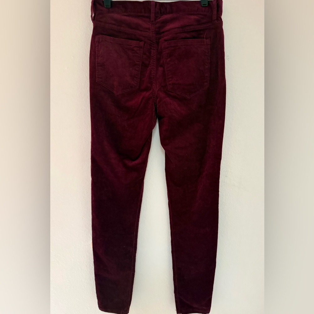 Banana Republic Deep Red Corduroy Trousers - Picture 3 of 3